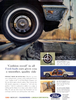 goshyesvintageads:  Ford, 1963 