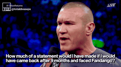 totaldivasepisodes:  Whoa. Randy. Now let’s not say anything we can’t take back, hon.
