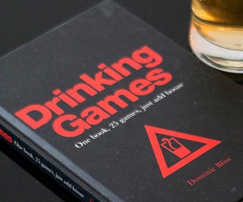 awesomeshityoucanbuy:  Drinking Games BookTurn a run-of-the-mill night into an epic drinking bender with help from the the Drinking Games book. Within its enlightening pages you’ll find 25 of the craziest and most entertaining drinking games known to