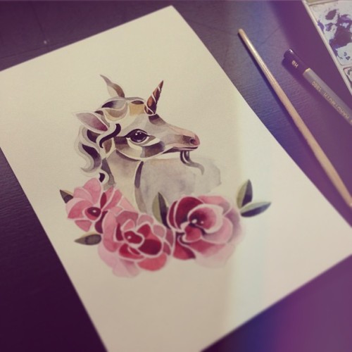 handsome-sharks: garbidge: soulbeneaththesurface: Watercolour-like tattoos by Sasha Unisex [x] Ideal