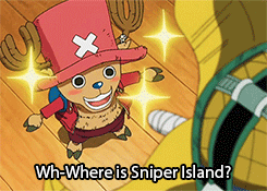 luffy and chopper are so gullible.