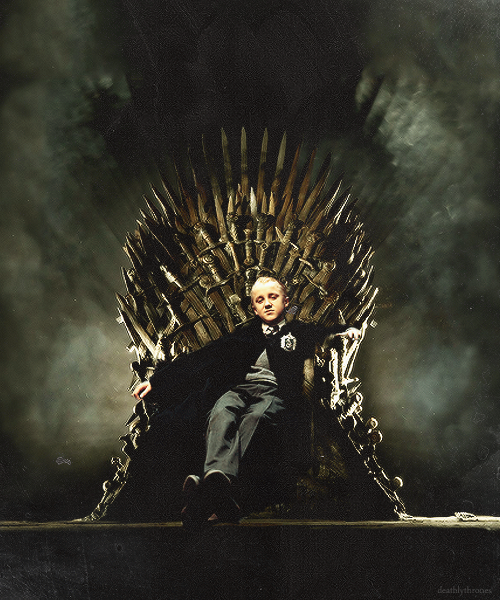 smoakd:  The Slytherin Prince - Draco Malfoy   I fucking knew it would come to this someday.