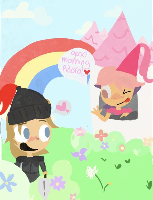For  @glimmadora-week-2021 day 1 I Did Princess Glimmer/ Knight Adora :)