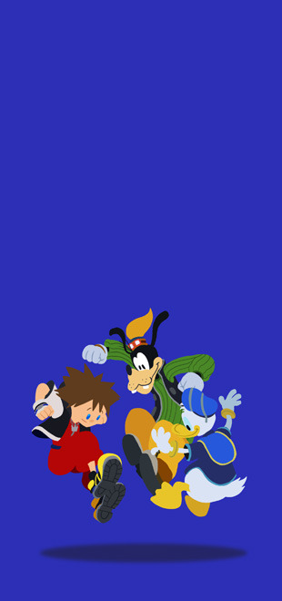 lynxgriffin:   Trinity  Nope, still not done wanting to do Sora-Donald-Goofy arts 