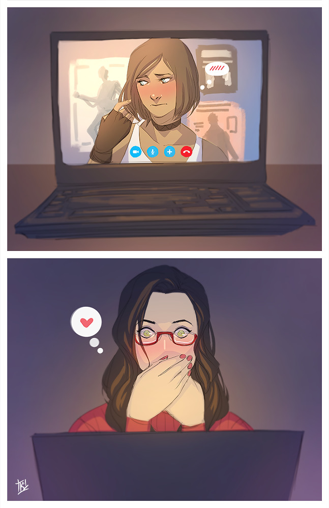 legend&ndash;of&ndash;korra:  denimcatfish:  Korrasami Week - Hair + Internet