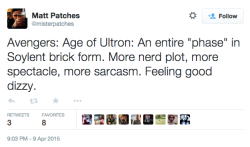 iwantcupcakes:  Initial reactions to Avengers: