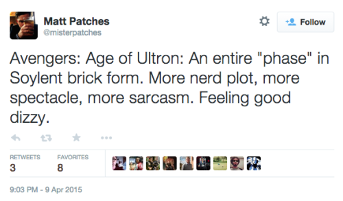 Sex iwantcupcakes:  Initial reactions to Avengers: pictures