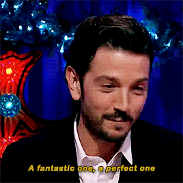 domhnall-tonal:How Riz Ahmed and Diego Luna got their Rogue One roles