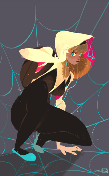 abbydraws:Spider Gwen