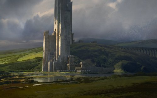 ArtStation - Titan’s Castle, by Eytan Zana.More Fantasy here.