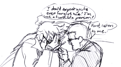 Hi So Um Big Fan. Um So You Made A Mini Comic Of Fiddleford Discovering How Ford Was Not As Well As He