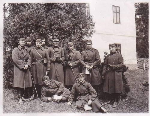 Photos from album of member of Artillery regiment 108th, which was located in Hranice na Moravě to 1
