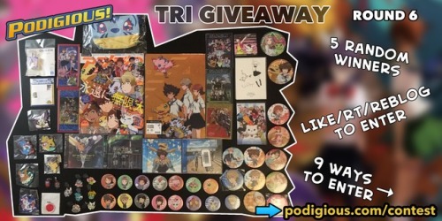 podigious: Welcome to the 6th Podigious Tri Giveaway Extravaganza!! To celebrate Tri Chapter 5 “Co