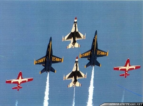 myaerospacepics:The Blue Angels Aircraft History