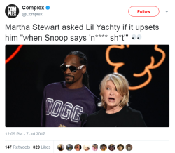 karrmennn:  mangoluvah:  misscrownedking:  maybe-itdoesntmatterr:  trickwhiteyman:  nevaehtyler:    “While venting his frustration, Snoop referred to Teenage Emotions as “this n****’s shit.” Stewart then repeated part of Snoop’s remarks to Yachty,