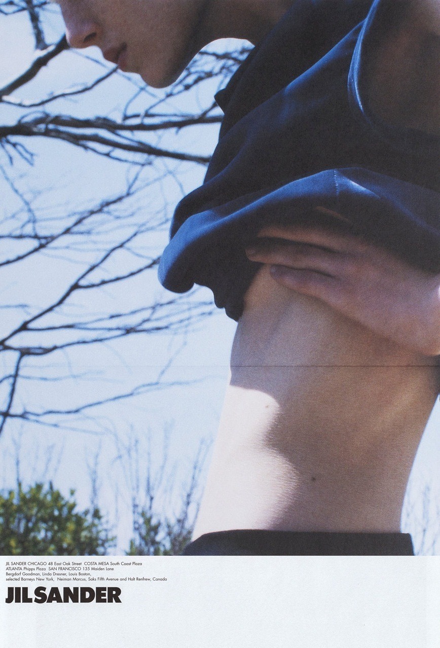 jinxproof:Angela Lindvall | Jil Sander F/W 1997 ph. David Sims