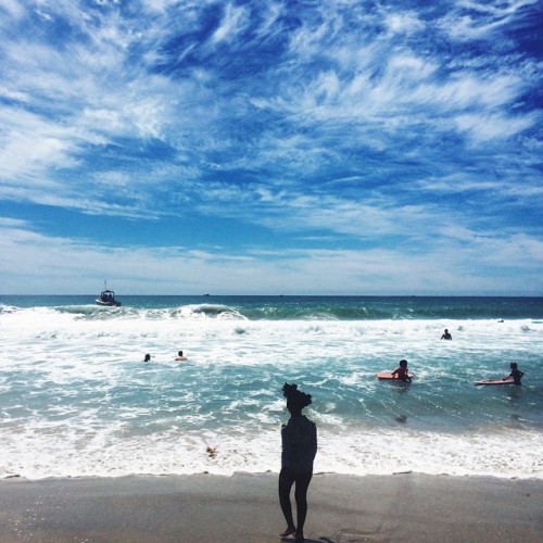 mellemusic:
“💙🌊
#peaceful #pacific #beach #sky #clouds california #dailynature #naturelovers #summer #vscocam
”