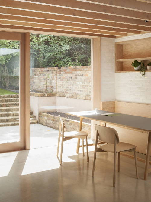  Cozy Home with Patio in London by O'Sullivan Skoufoglou Architects – Interior Design – Design. / Vi