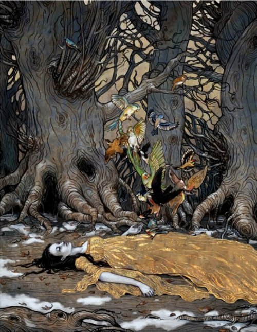 asylum-art-2: Amazing Fairy Tale Art by Bluefooted Bluefooted on DeviantArt aka (Erin Kelso), i