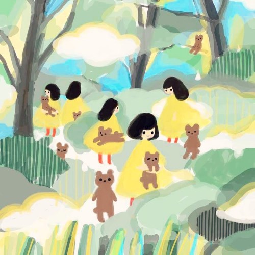 nemuiro:くまと女の子 bears&girls www.instagram.com/p/CT1NzXAljGn/?utm_medium=tumblr