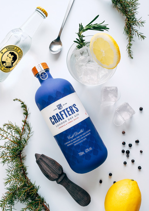 betype:    Crafters Gin by  KOOR Packaging design