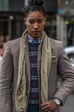 shedoeshimfashion:  Tweed blazer - pulling