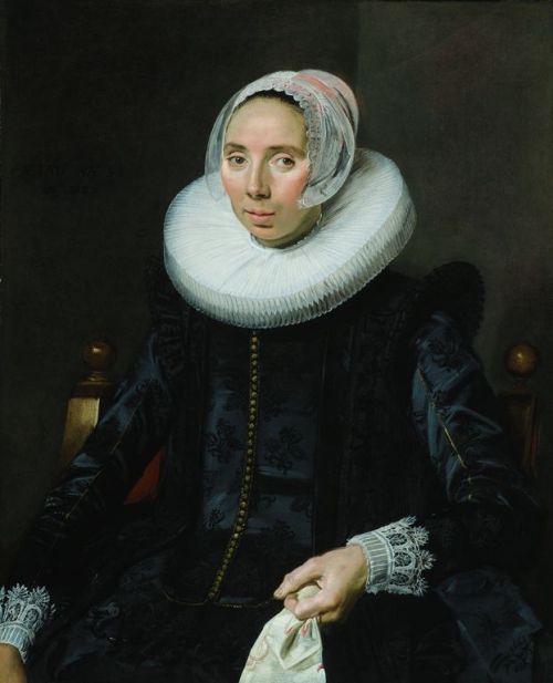 Portrait of a Young Woman (Portrait of a Lady in Diadem Cap and Cartwheel Ruff), Frans Hals, 1627