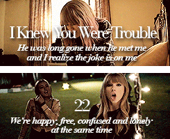 fallingfortaylor:  &ldquo;All the different emotions that are written about on