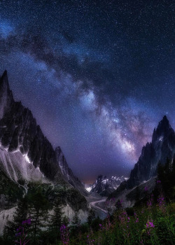 coiour-my-world: Milky Way, Switzerland ~