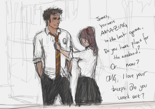 blvnk-art:Four years later:James: Remember when that Ravenclaw girl asked me out and you were lookin