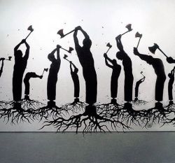 &ldquo;Roots&rdquo; by Pejac