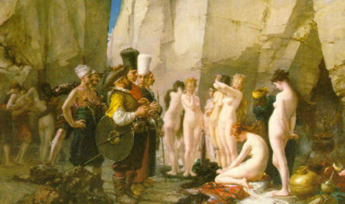 artbeautypaintings:  The expensive slaves - Charles-Edouard de Beaumont