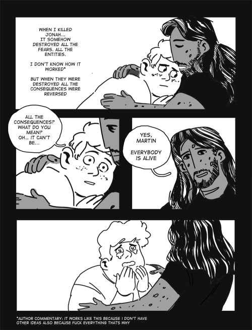 nwarrior777:JUST A BAD DREAM || TMA FIXIT AU (#jabdtmaau)Art prompt: The finale has happen …. but wh