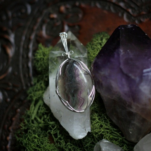 All these beautiful wire wrapped gemstone pendants are available at my Etsy Shop. Feel free to take 