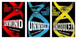 bag-gins:  OKAY LISTEN UP AS I TELL YOU ABOUT ONE OF THE VERY BEST BOOK SERIES IN THE HISTORY OF MANKIND This is the Unwind series written by Neal Shusterman who is a fiction writing genius. If you like the Hunger Games or Divergent or any other ‘over