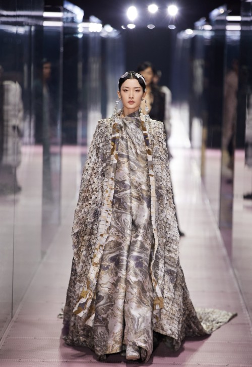 Du Juan in Fendi Couture Spring/Summer 2021