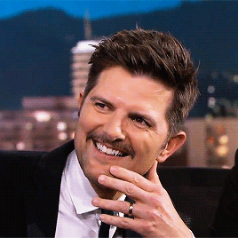 Star Wars Fan Adam Scott Surprised By His Idol Mark Hamill [x]