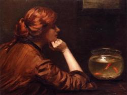 spoutziki-art:    An Idle Moment by John White Alexander - c.1885  