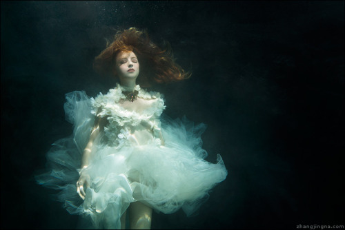 A selection of underwater shots by Zhang Jingna as part of the &lsquo;Motherland Chronicles