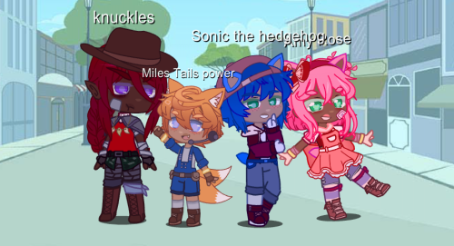 Lmao Gacha Sonic Characters