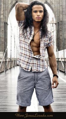 savvyifyanasty:  chelseabanker:  LEAN AND DEFINED HUNK  Luciano Acuna Jr   &gt; a beautiful man!  Follow me @ savvyifyanasty.tumblr.com  Long hair