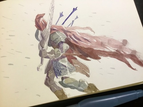zakosuheb:Here my take on redesigning the beautiful “Dancer” of the boreal valley and Slave Knight G