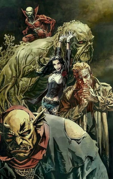 failed-mad-scientist:Justice League Dark - Lee Bermejo