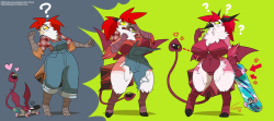 ficusart: Commission for hkc1 Succubats can