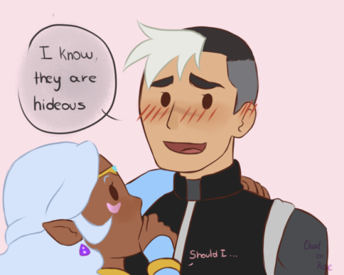 chat-en-rose:A quick comic about Space Parents, they need more time together.