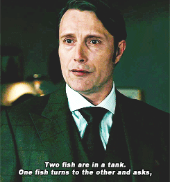  what if hannibal told lame jokes instead of implying cannibalism? 
