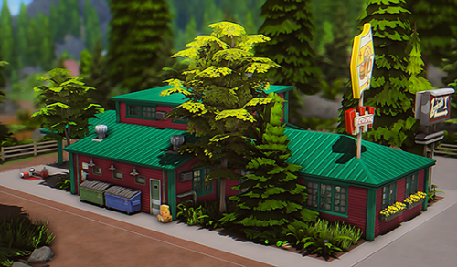 Grizzly River Diner ️ - Restaurant Hey everyone! I have recently started building CC-free builds and