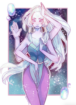 Swoobats:  Finally Got Around To Revamping My Opal Painting For Prints! The Old One