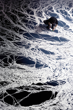 regardintemporel: Motoï Yamamoto - Forest of beyond — Installation Sel  Courtesy of the artist &amp; La Galerie Particulière, Paris 