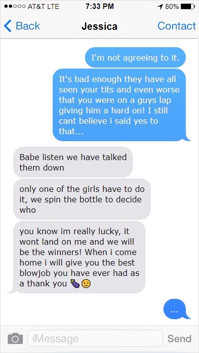 yourgirlfriendcheats:  She had to win. Part 2